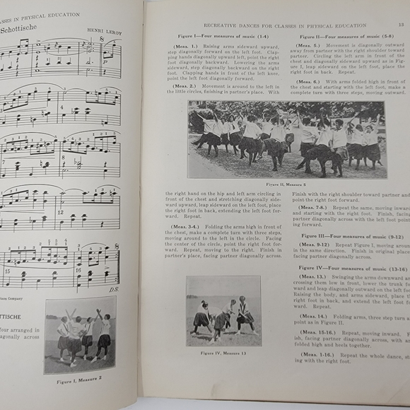 1927 Recreative Dance Instruction Book, Rare Fun - Picture 4 of 11